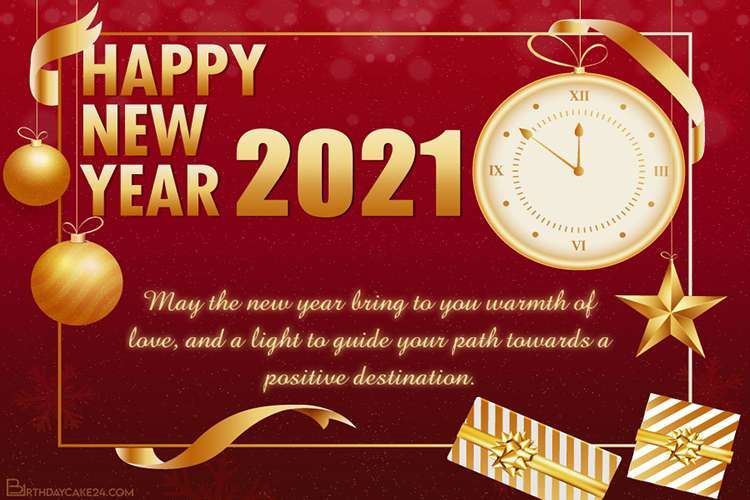 Selamat Tahun Baru 2021