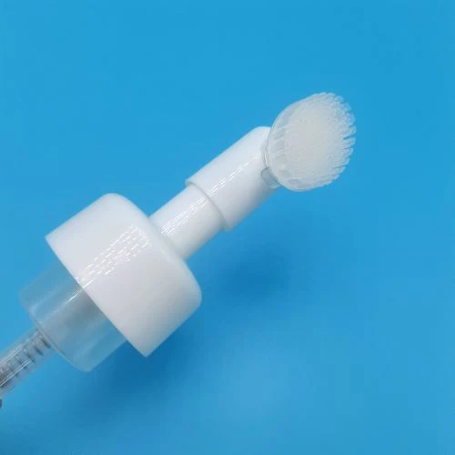 Silicone Brush Soap Foam Pump